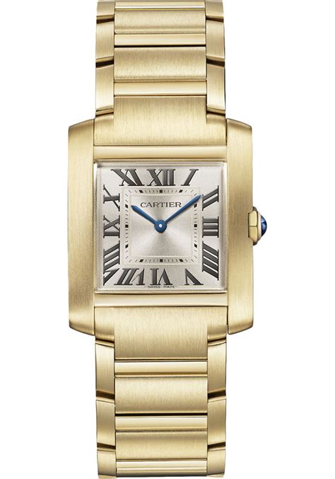 cartier tank francaise yellow gold price|cartier tank francaise pre owned.